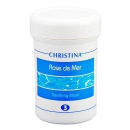 Christina Кристина Rose de Mer-3 Soothing Mask 250ml-  Успокаивающая маска,Шаг 3